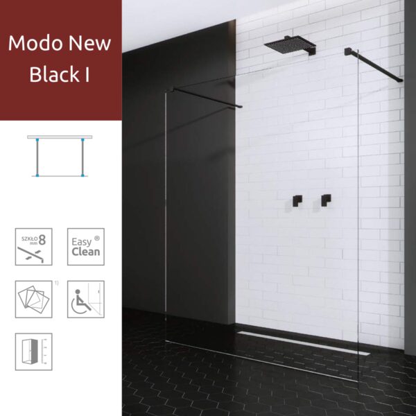 Душова перегородка Radaway Modo New Black I 120