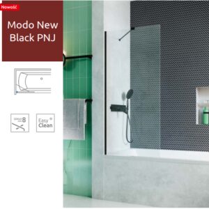 Шторка для ванны Radaway  Modo New PNJ black