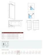 Шторка для ванни Radaway Modo New Black PNJ Factory