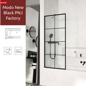 Шторка для ванны Radaway Modo New Black PNJ Factory