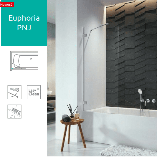 Шторка для ванны Radaway Euphoria PNJ