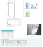Шторка для ванни Radaway Euphoria PNJ 100