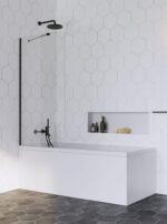 Шторка для ванни Radaway Idea Black PNJ