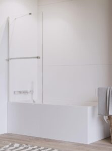 Шторка для ванны Radaway Idea PNJ с держателем для полотенца