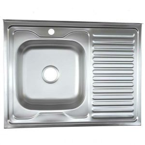 Кухонна мийка з нержавіючої 07 мм Platinum 8060 satin