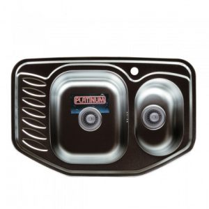 Мойка из нержавеющей стали 08мм Platinum 7851D decor