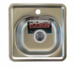 Мойка из нержавеющей стали 06мм Platinum 3838 decor