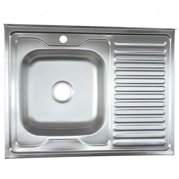 Мийка з нержавіючої сталі 07 мм Platinum 8060 decor