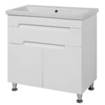 Підлогова тумба Simple Tandem 70 см з умивальником
