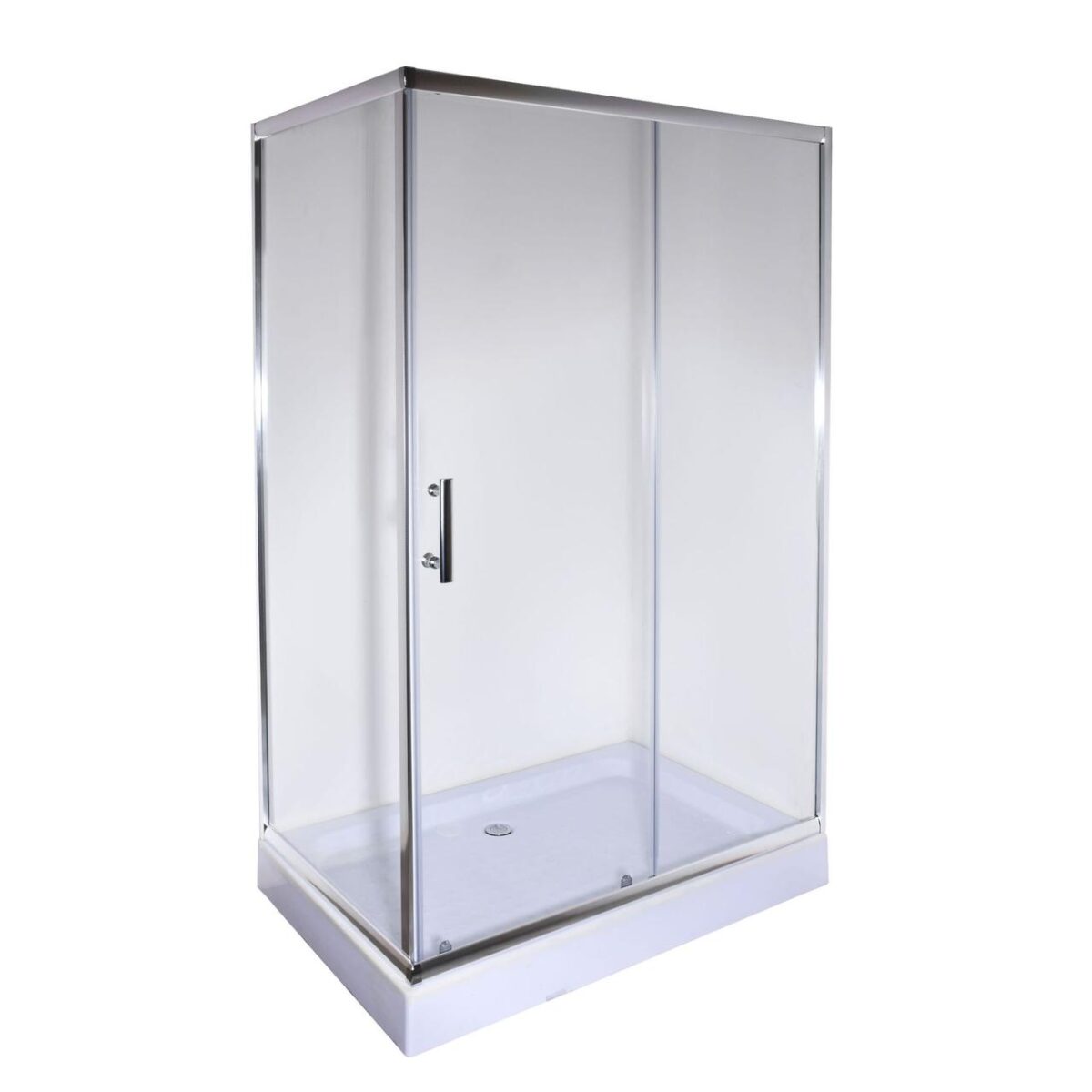 Душова кабіна Nisa 120x80 см з піддоном 13 см