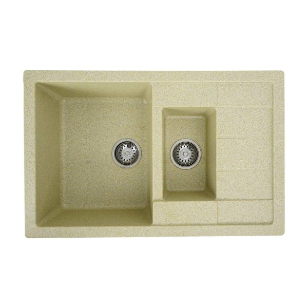 Гранитная мойка TOSKANA 7850W beige