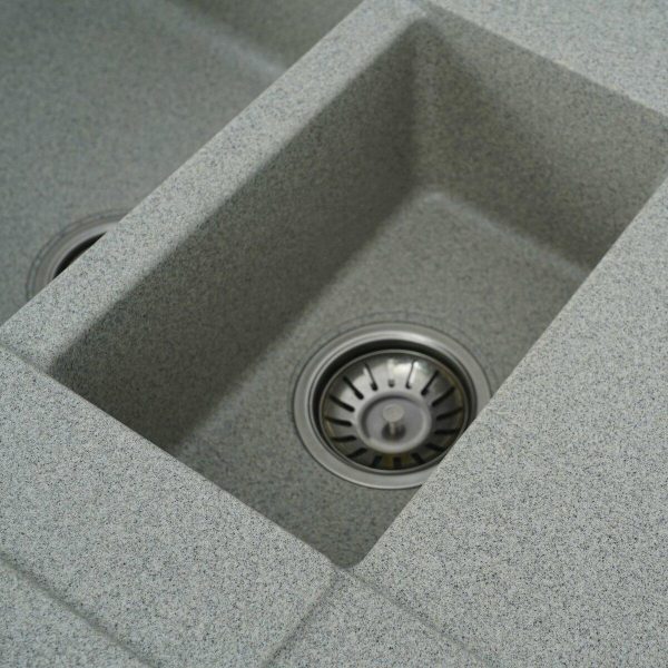 Гранітна мийка TOSKANA 7850W gray