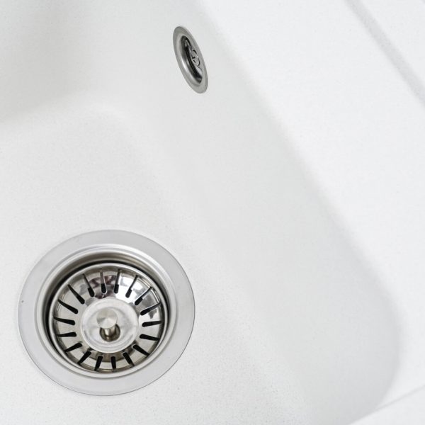 Гранітна мийка RUBY 4050 white