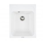 Гранітна мийка RUBY 4050 white