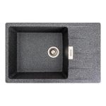 Гранітна мийка ROMA 7850 graphite