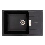 Гранитная мойка ROMA 7850 black
