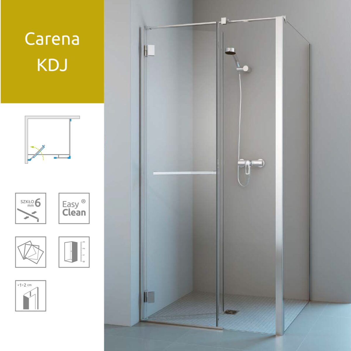Душова кабіна Radaway Carena KDJ 120х90