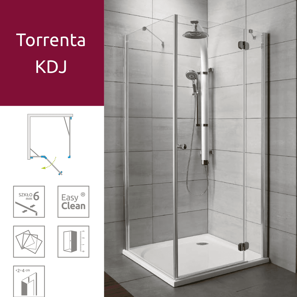 Душова кабіна Radaway Torrenta KDJ 100x90