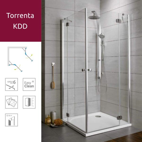 Душова кабіна Radaway Torrenta KDD 100x100