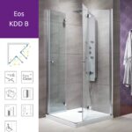 Душевая кабина Radaway Eos KDD B 100х100