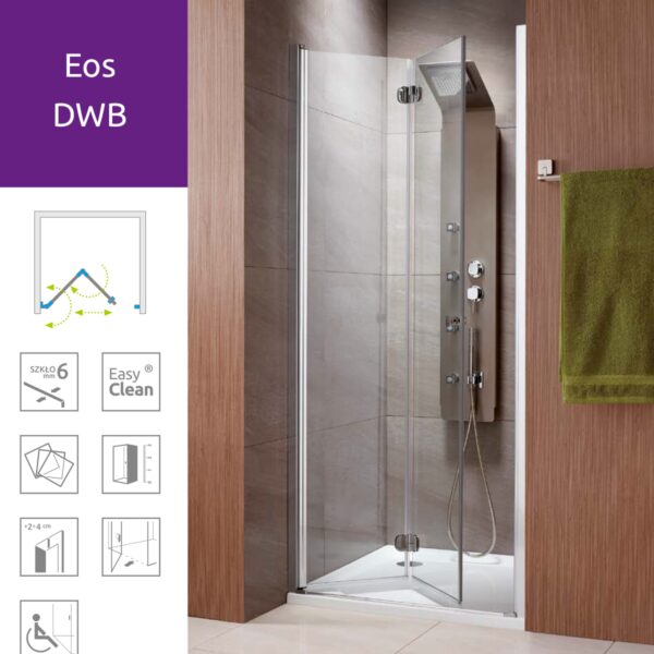 Душові двері Radaway Eos DWB 90