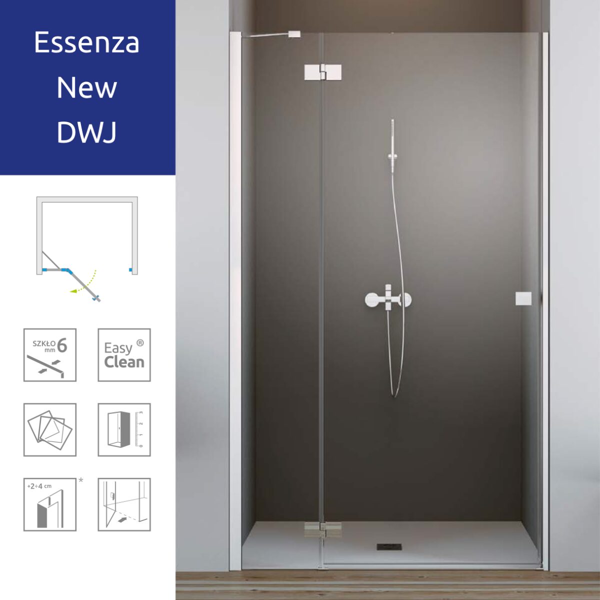 Душові двері Radaway Essenza New DWJ 130