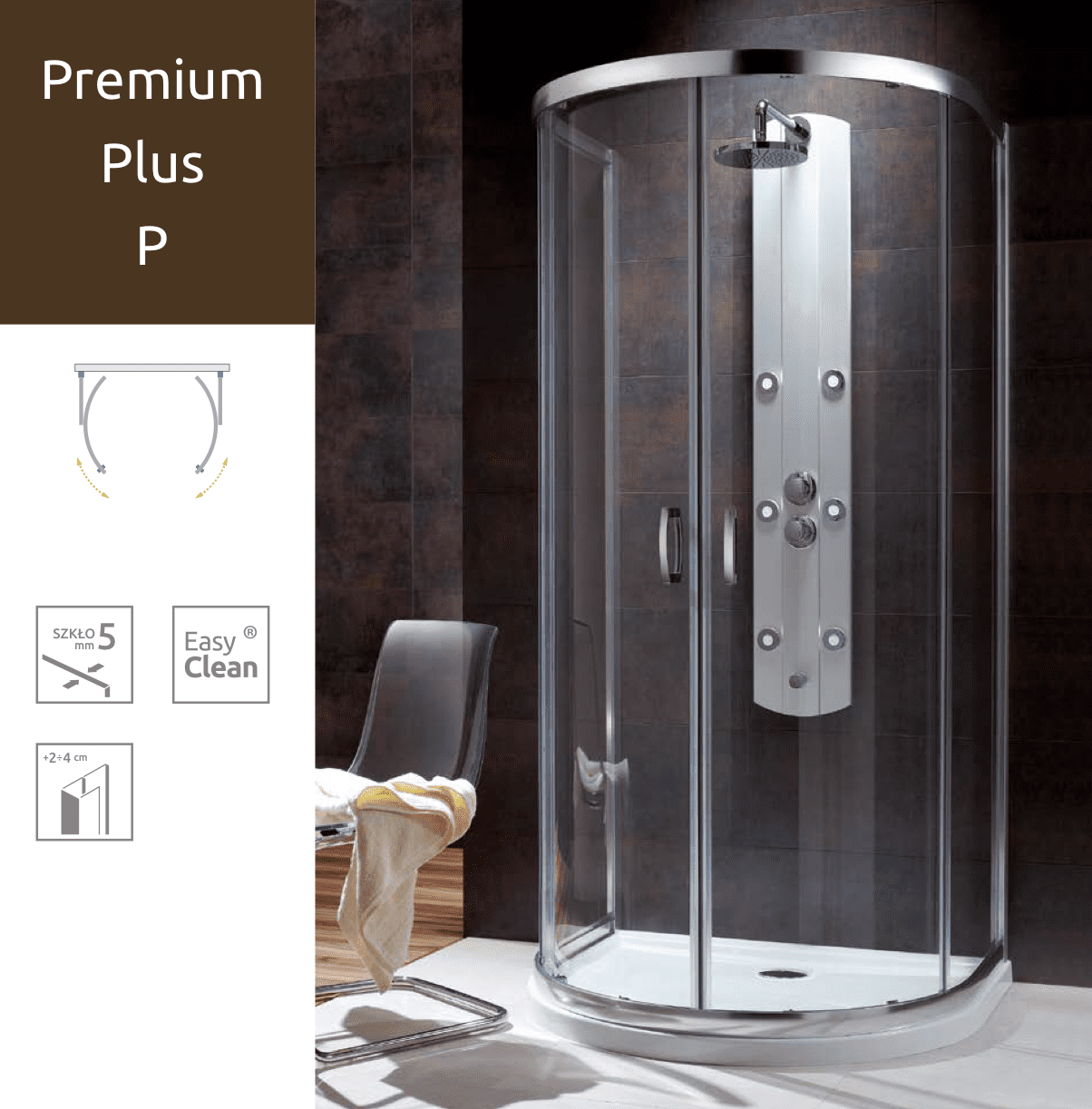 Душова кабіна Radaway Premium Plus P Душова кабіна Radaway Premium Plus P