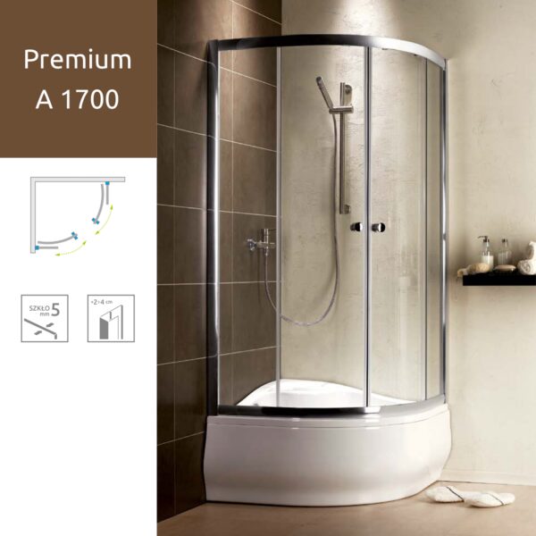 Душевая кабина Radaway Premium A 1700 90х90