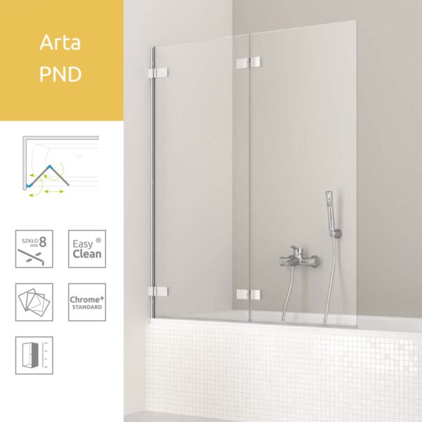 Шторка для ванны Radaway Arta PND