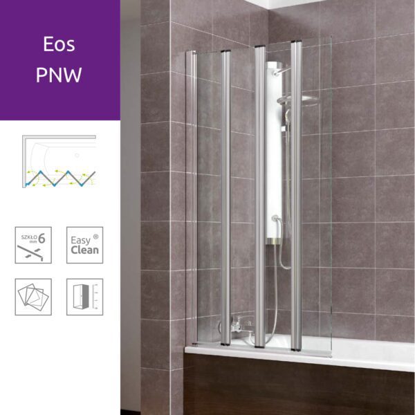 Шторка для ванни Radaway Eos PNW 107