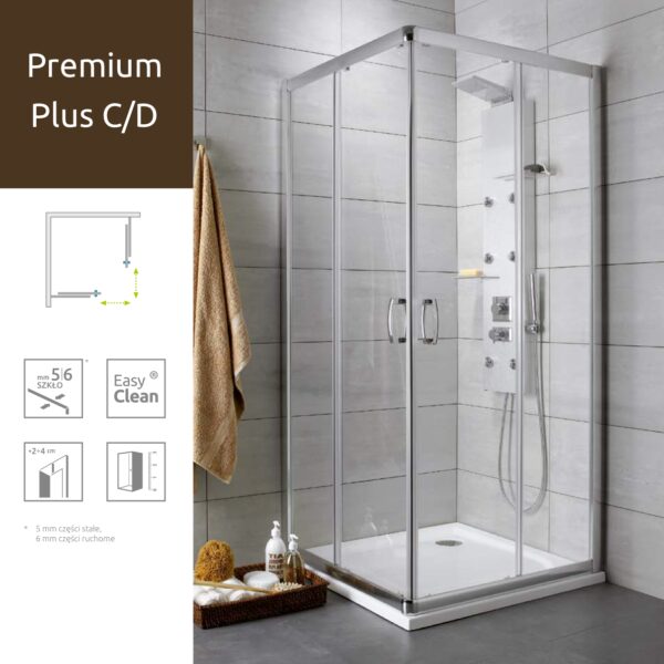 Душова кабіна Radaway Premium Plus C/D