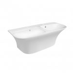 Умывальник подвесной двойной Dante Virgo 1000х410х360 White