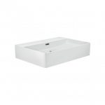 Умивальник підвісний Dante Nando LT 500х420х120 White з донним клапаном
