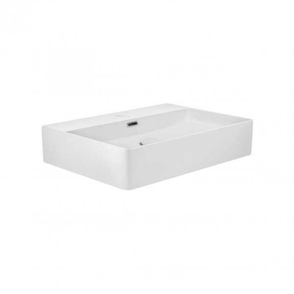 Умивальник підвісний Dante Nando LT 500х420х120 White з донним клапаном