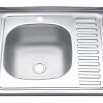 Мийка для кухні з нержавіючої сталі 06 мм Platinum 6060 decor