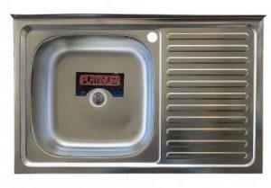Мийка для кухні з нержавіючої сталі 04 мм Platinum 8060