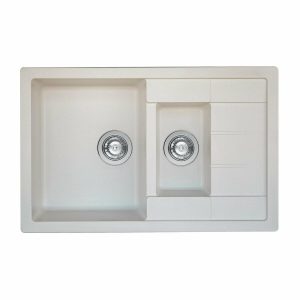 Гранітна мийка TOSKANA 7850W white