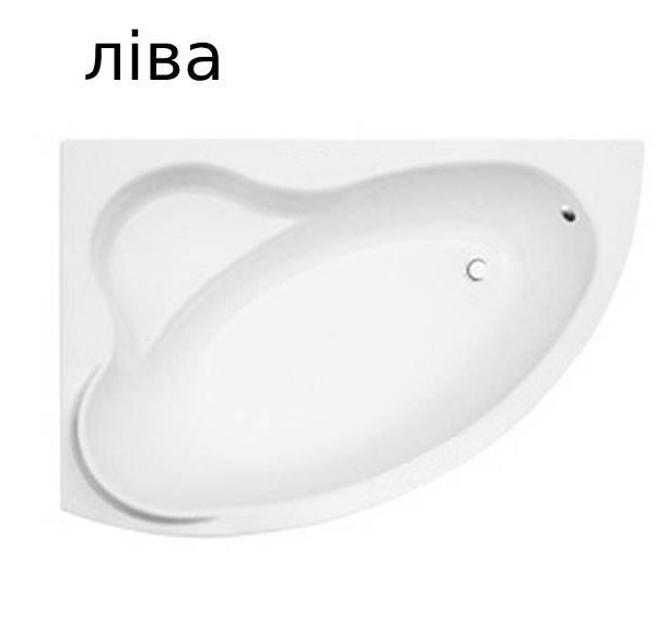 Ванна акрилова кутова Dante Adalina 160х100 см