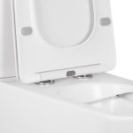 Унітаз Qtap Tern підлоговий Rimless з сидінням Slim Duroplast/ Soft-close