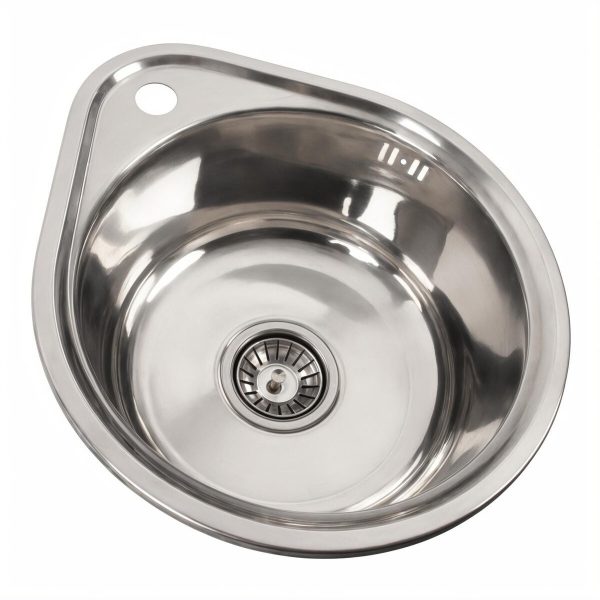 Мойка для кухни из нержавеющей стали 06 мм Platinum 4539 polish