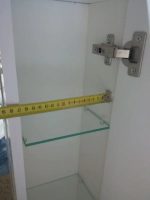 Дзеркальна шафа для ванної кімнати 80 см "Alveus"