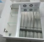 Дзеркальна шафа для ванної кімнати Базис 60 см