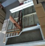 Дзеркальна шафа для ванної Stels 60 см з LED підсвіткою