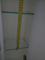 Дзеркальна шафка в ванну кімнату 90 см "Simple" з підсвіткою LED