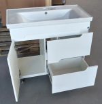 Тумба підлогова simple 90 см з умивальником
