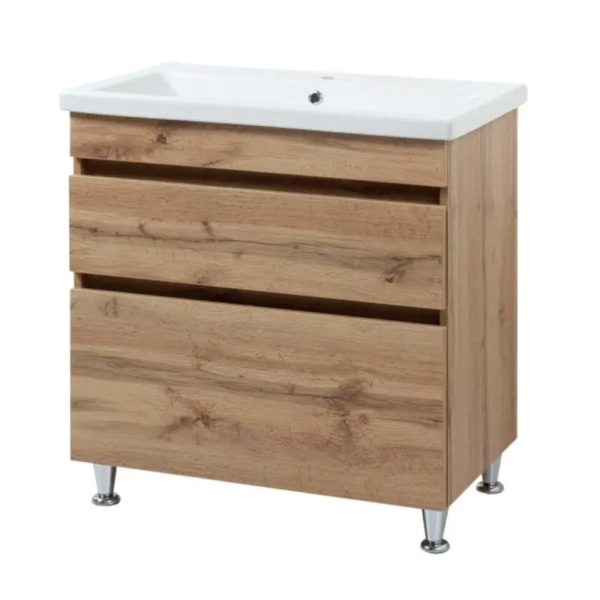 Тумба підлогова Minimal 80 см з умивальником Cers