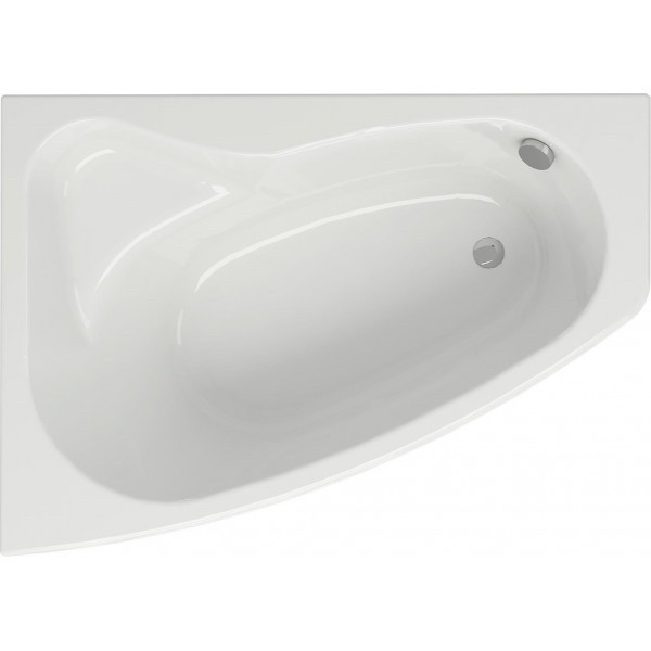 Ванна акрилова кутова SV PLAST 170x110 з ніжками + панель