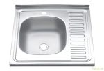 Кухонна мийка з нержавіючої сталі 06 мм Platinum 6060 satin