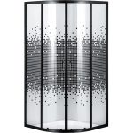 Душова кабіна півкругла 90х90 Mosaic  N90TB без піддона