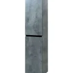 Пенал підвісний для ванної кімнати Minimal Gray 40 см